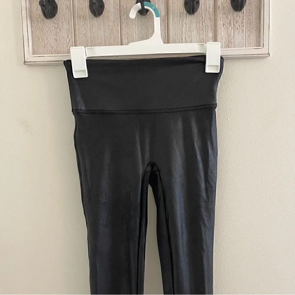 SPANX Faux Leather Leggings